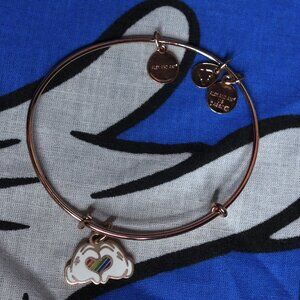 Disney Pride Alex and Ani Rose Gold Bangle